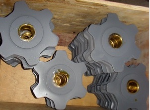 Hatch cover wheels